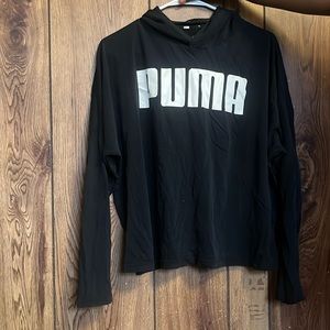 Black puma sweater